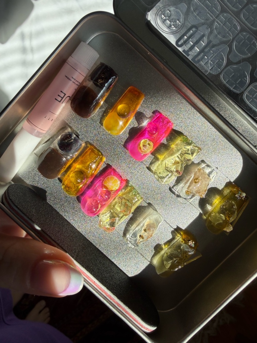 Soji Nails x On the Rocks Acrylic Cocktail Nail collaboration Kit
